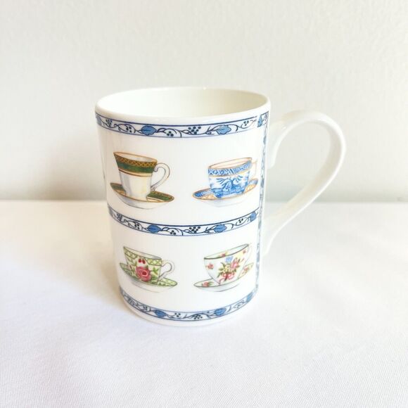 Sir Henry Doulton centenary 1897- 1997 Doulton Tea Cup Pattern Coffee Mug - Picture 1 of 4